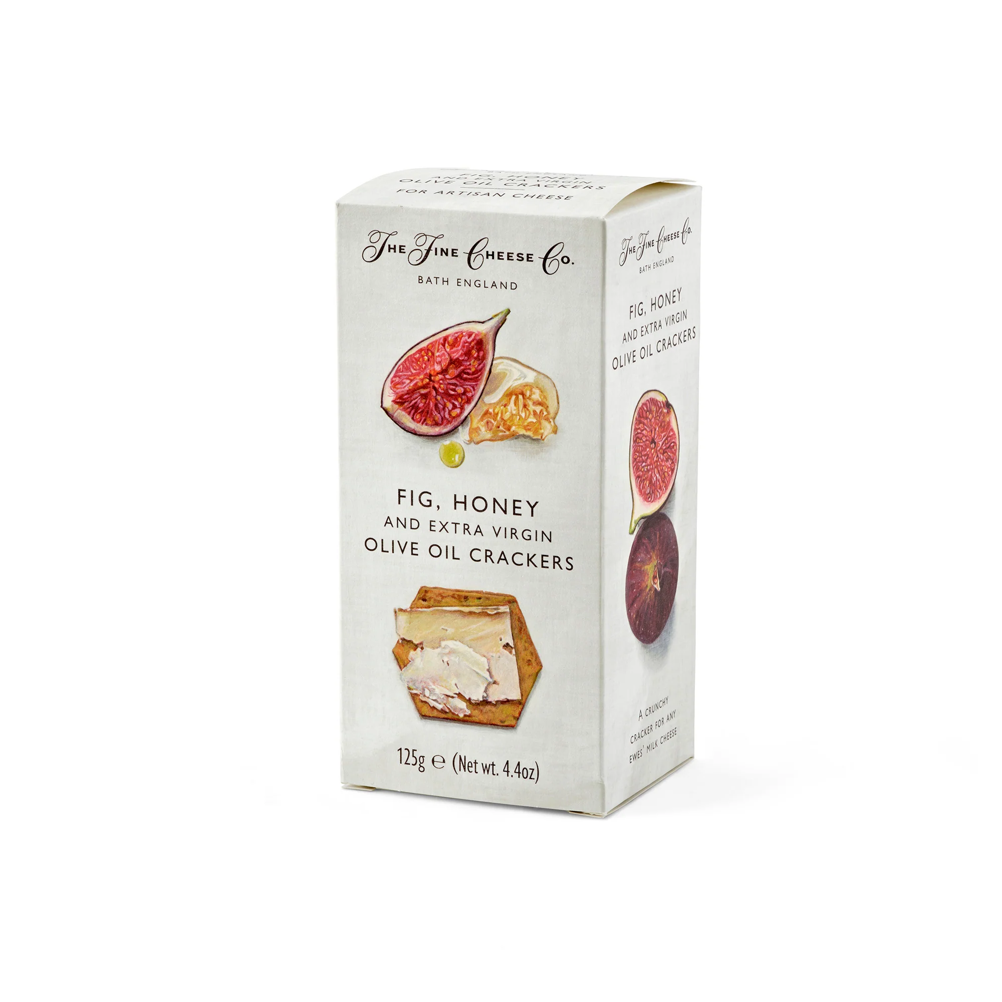 The Fine Cheese Co. Fig, Honey & Extra Virgin Olive Oil Crackers 125g - Image 2