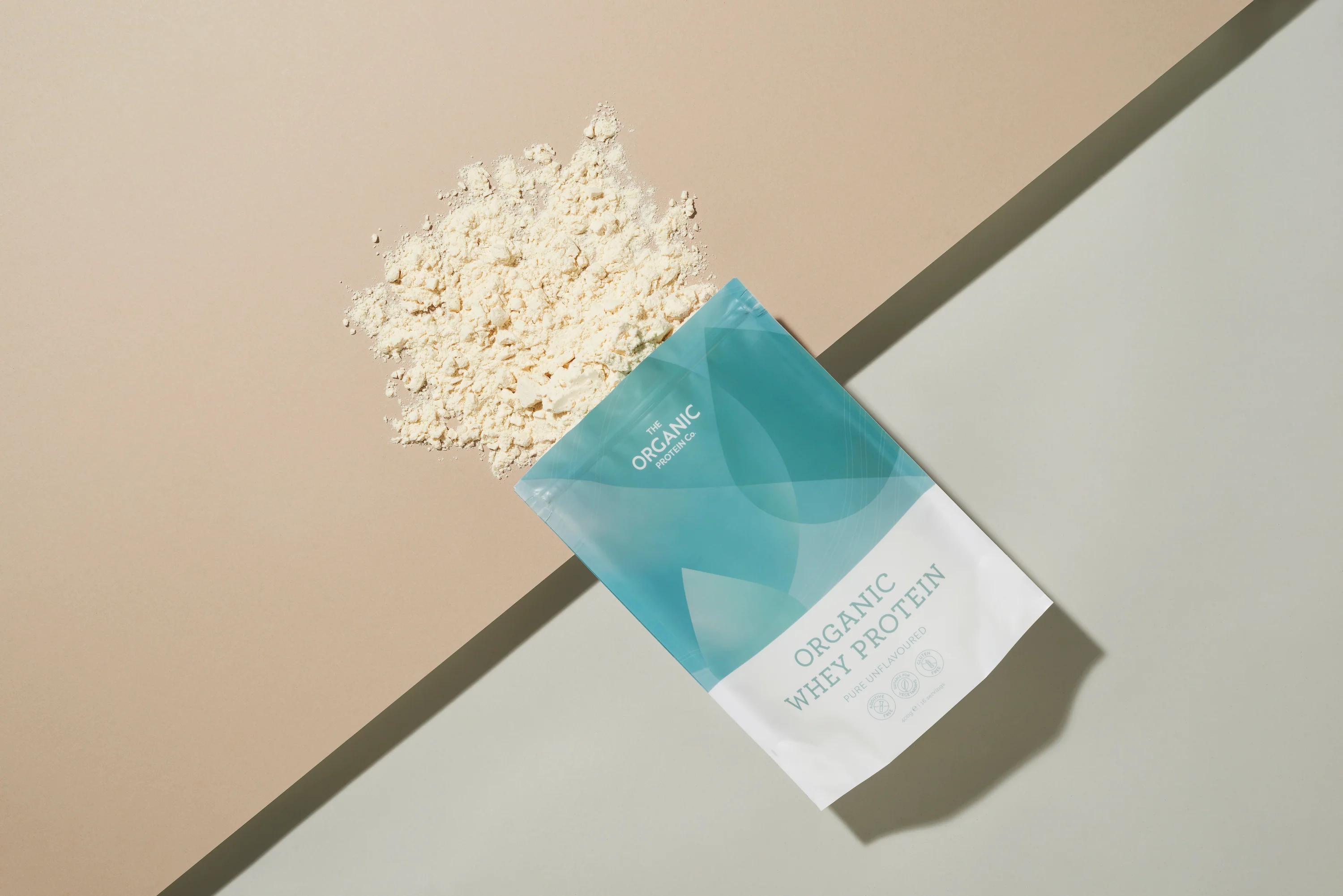 The Organic Protein Co. Pure Unflavoured Organic Whey Protein Powder 400g 400g - Image 3