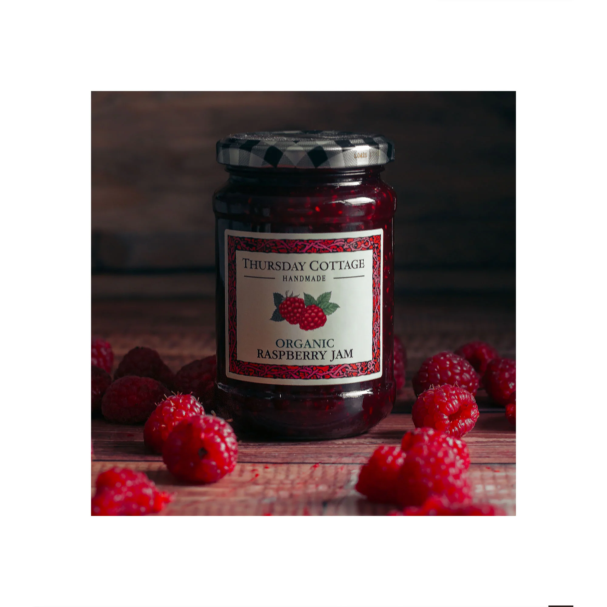 Thursday Cottage Raspberry Jam 340g - Image 2