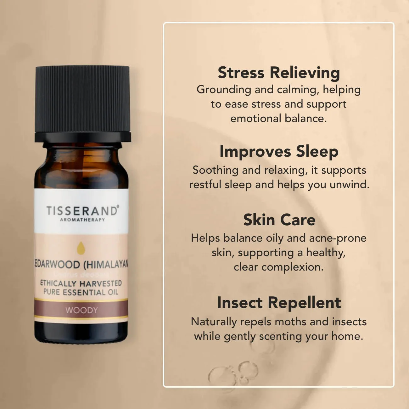 Tisserand Aromatherapy Cedarwood Himalayan Essential Oil 9ml - Image 4