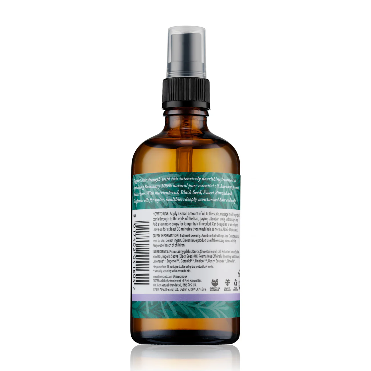Tisserand Hair Oil Rosemary 100ml - Image 2