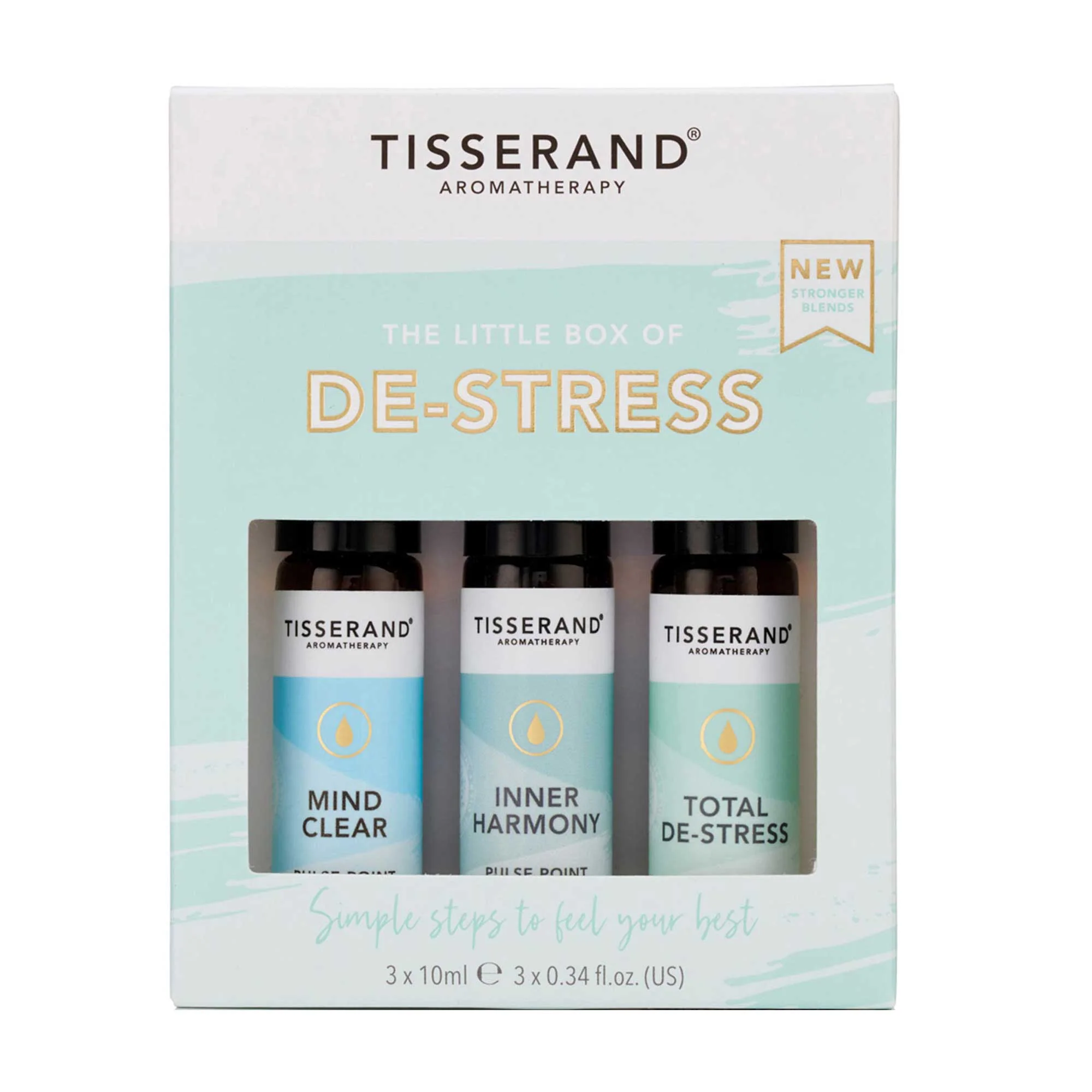 Tisserand The Little Box of De-stress 3 x 10ml