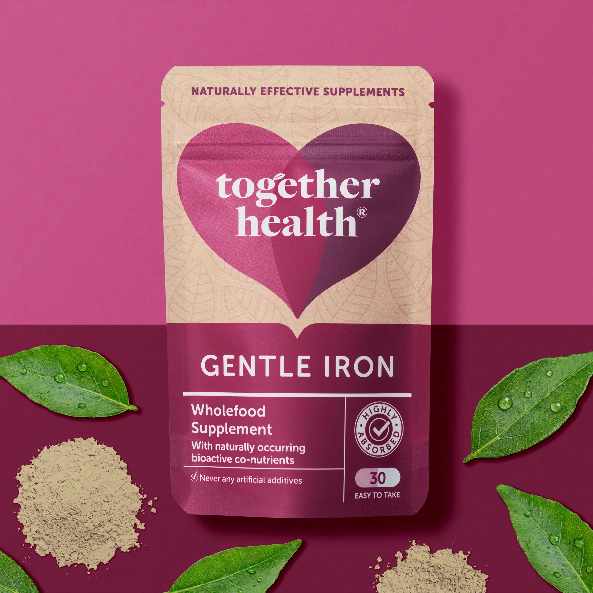 Together Health Gentle Iron Vitamin & Mineral Complex 30 caps - Image 3
