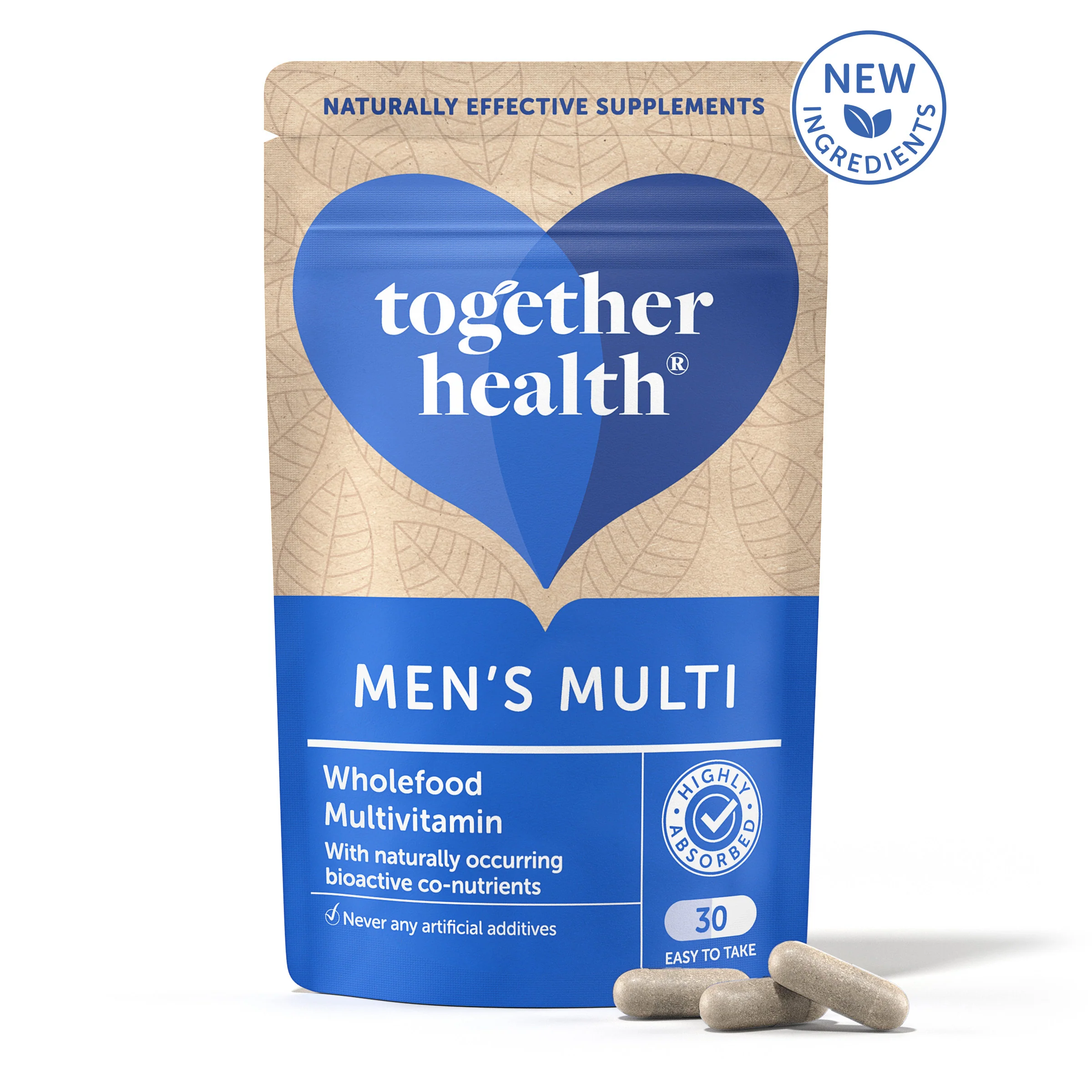 Together Health Men’s Multivitamin & Mineral 30 caps