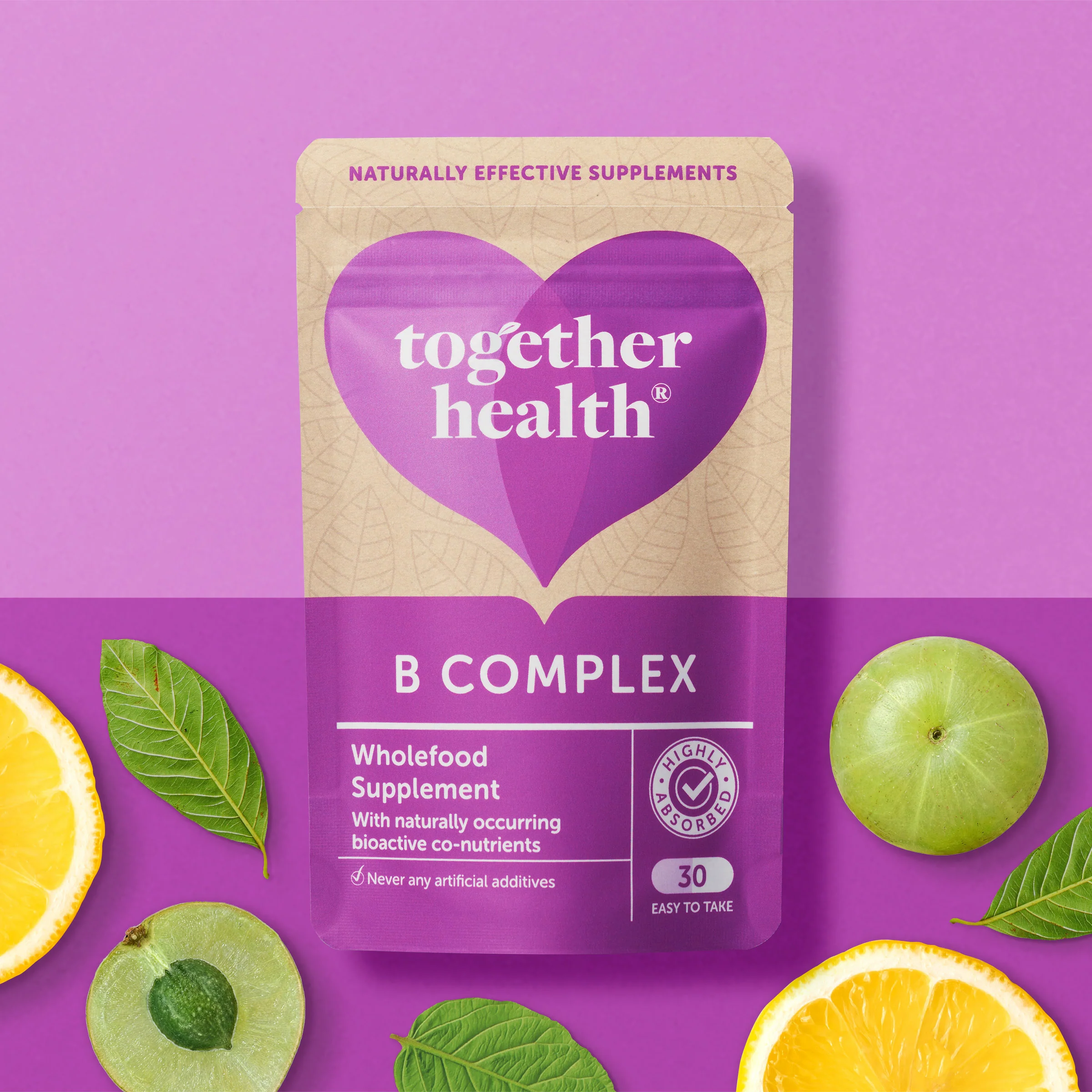Together Health B-Vitamin Complex 30 tabs - Image 3