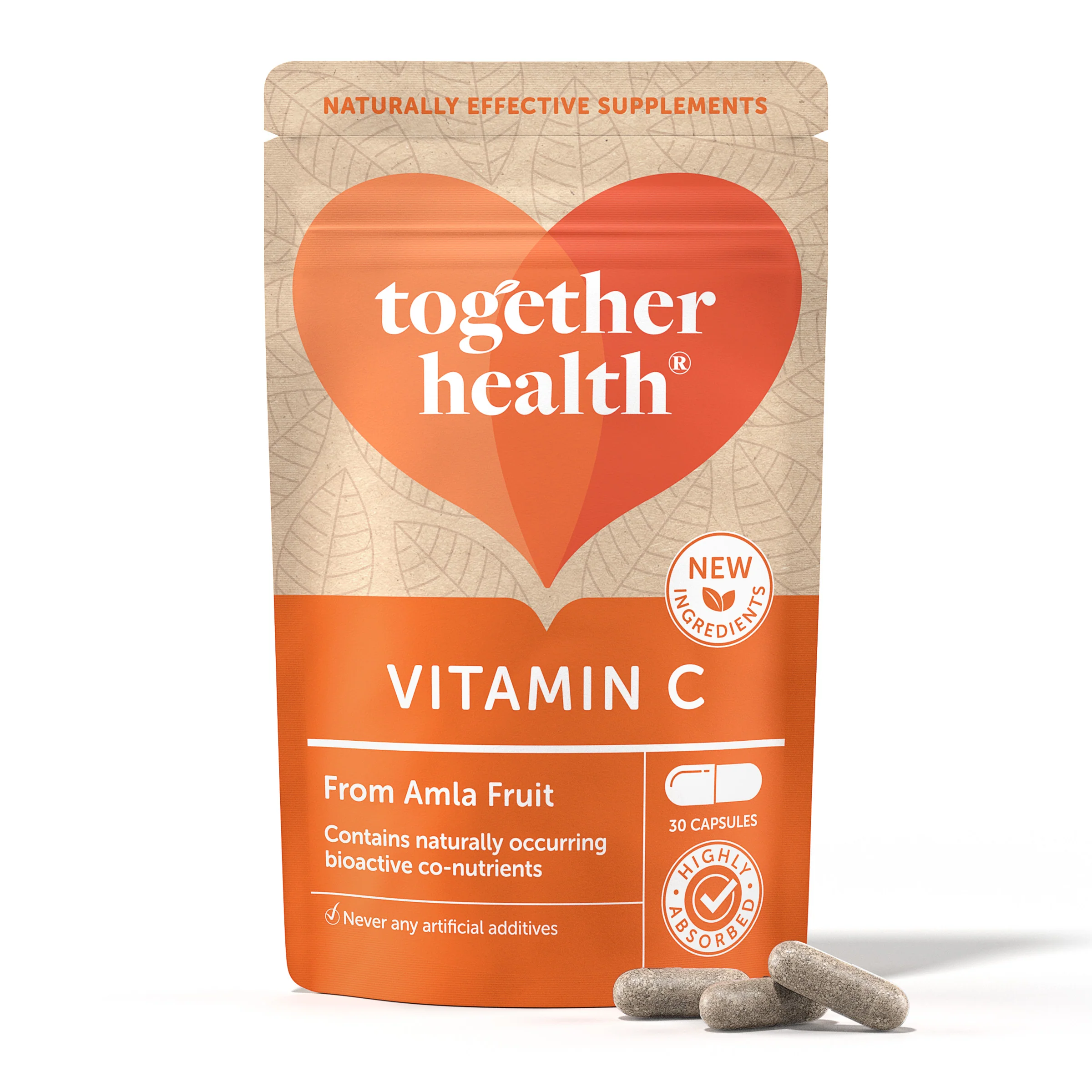 Together Health Vitamin C With Bioflavonoids 30 tabs
