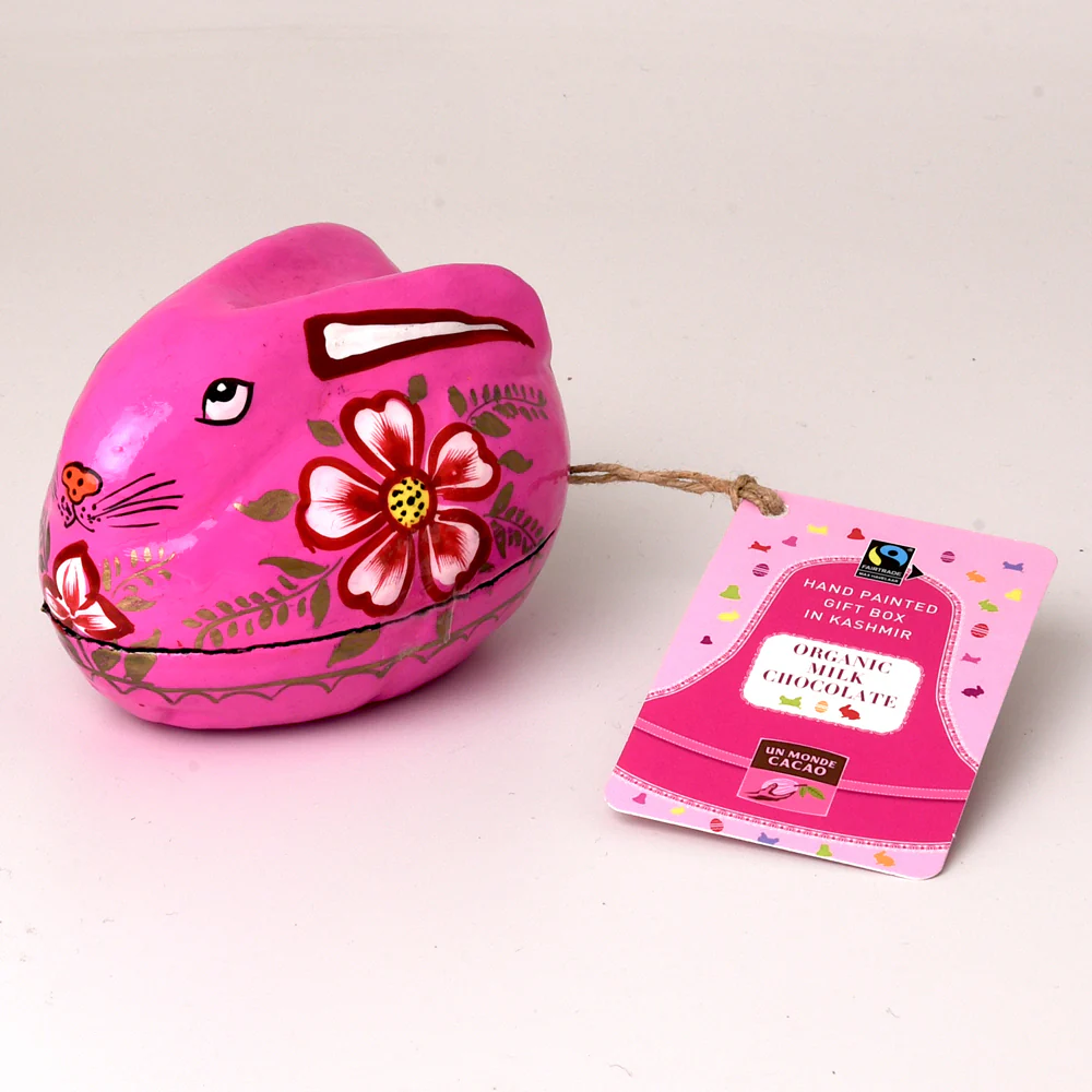 Un Monde Milk Chocolate Rabbit Box 45g - Image 2