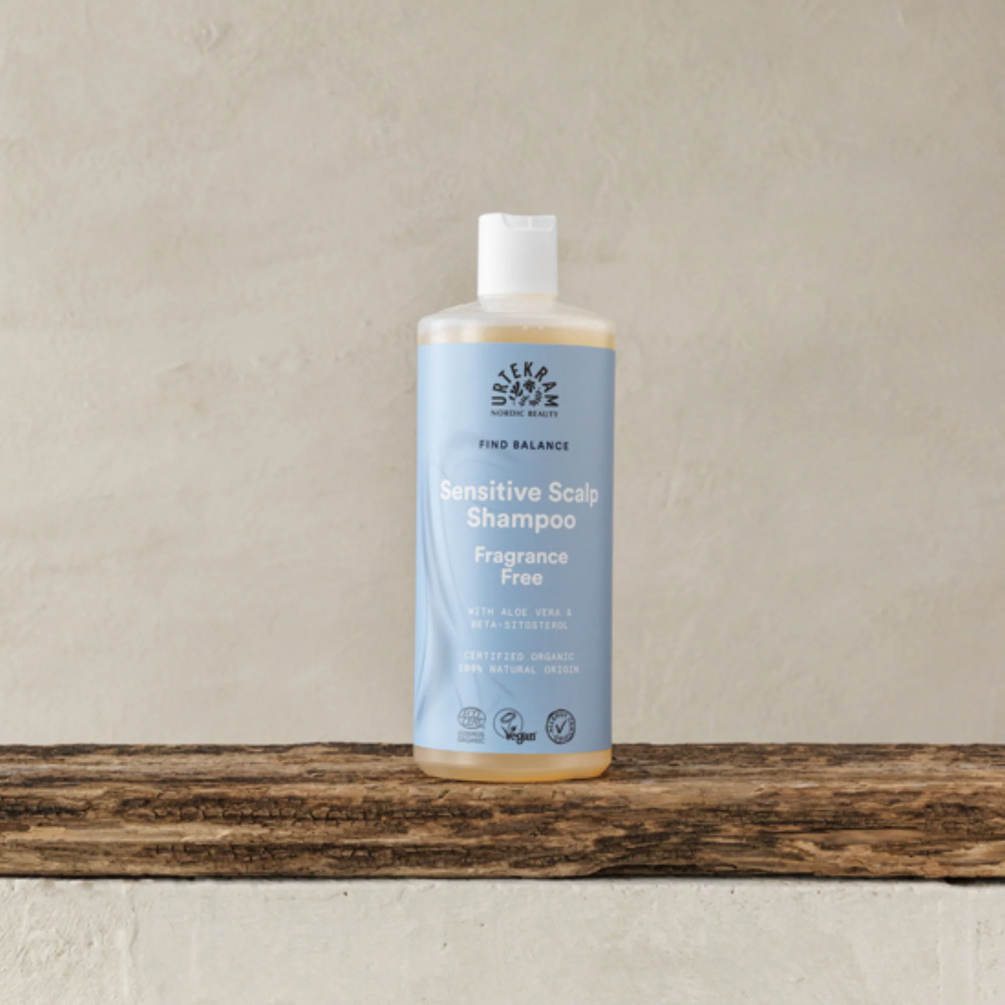 Urtekram Fragrance Free Sensitive Scalp Shampoo 500ml - Image 3