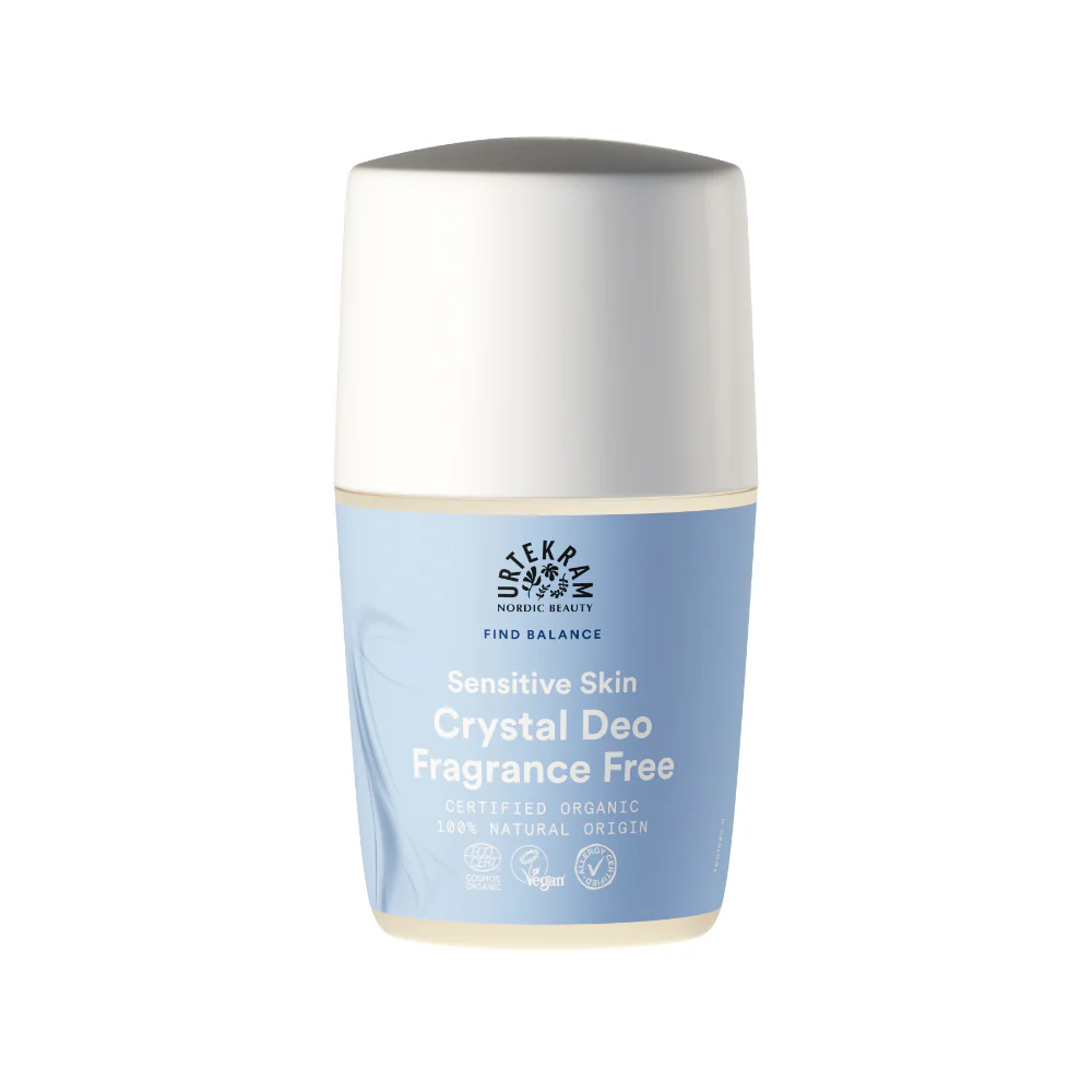 Urtekram Fragrance Free Crystal Deo 60ml