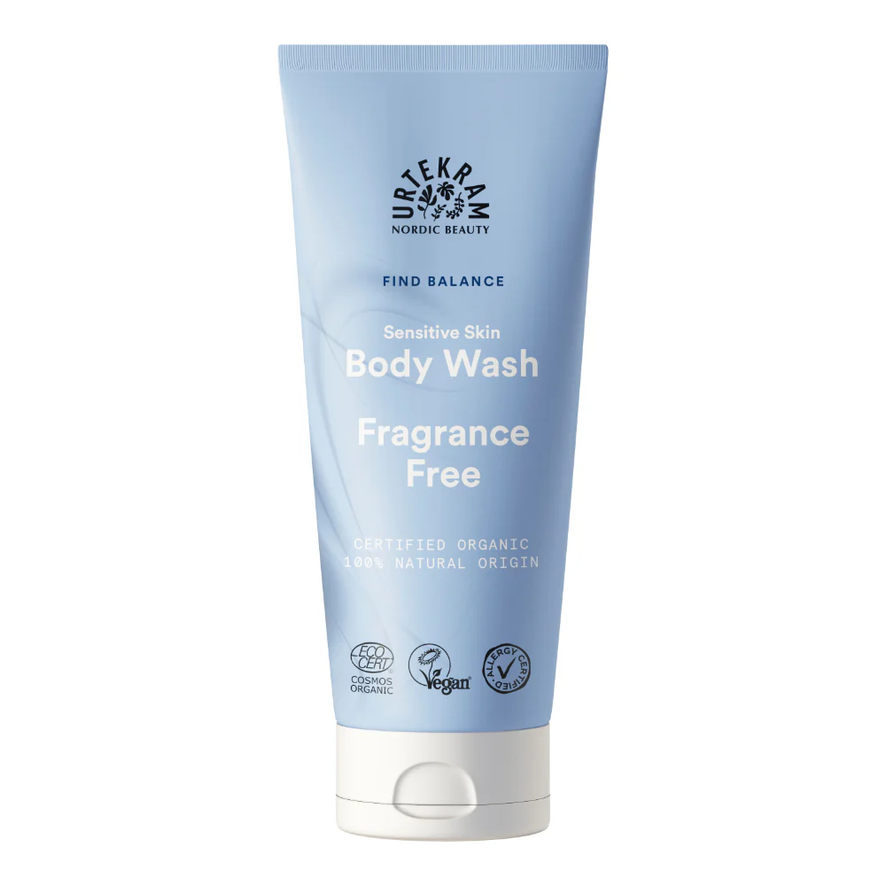 Urtekram Fragrance Free Body Wash 200ml