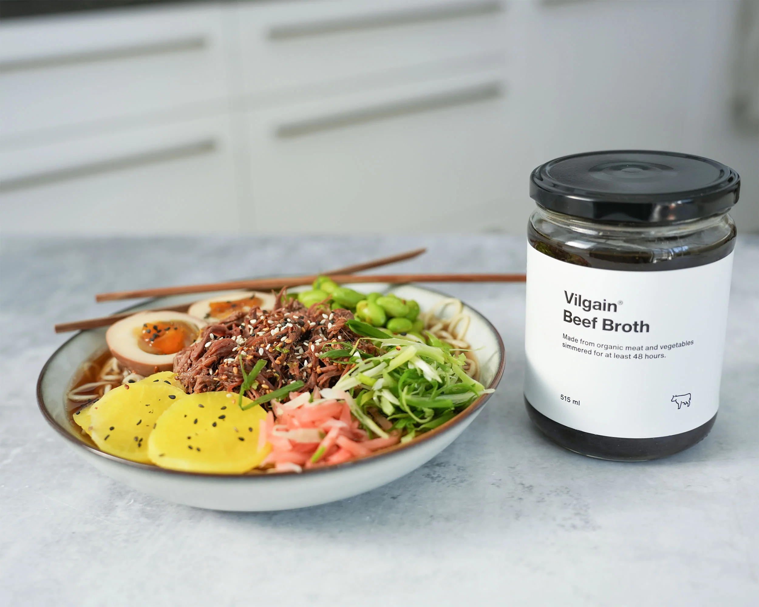 Vilgain Beef Broth 515ml - Image 2