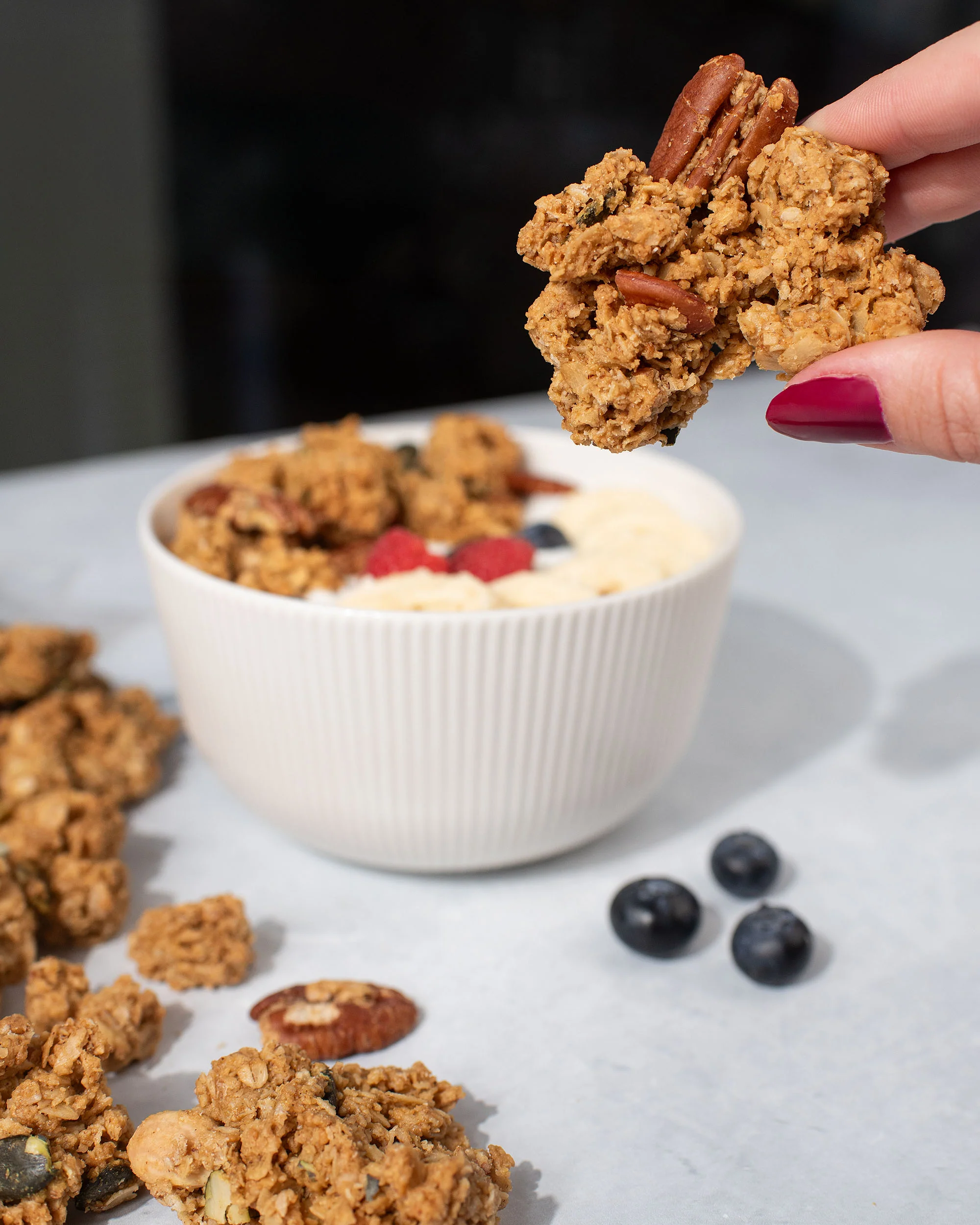 Vilgain Granola - maple pecan 400g - Image 3