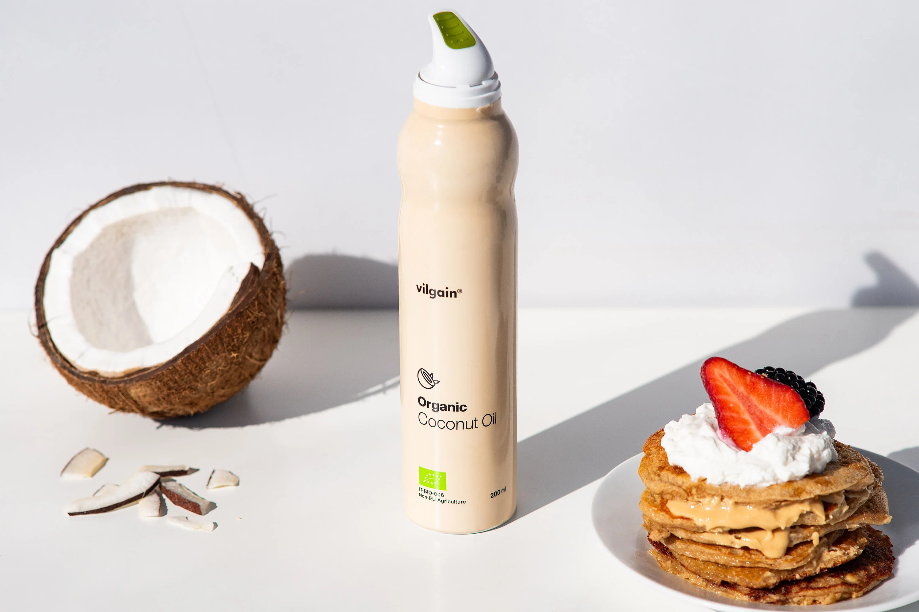 Vilgain Organic Coconut Oil 200ml - Image 4