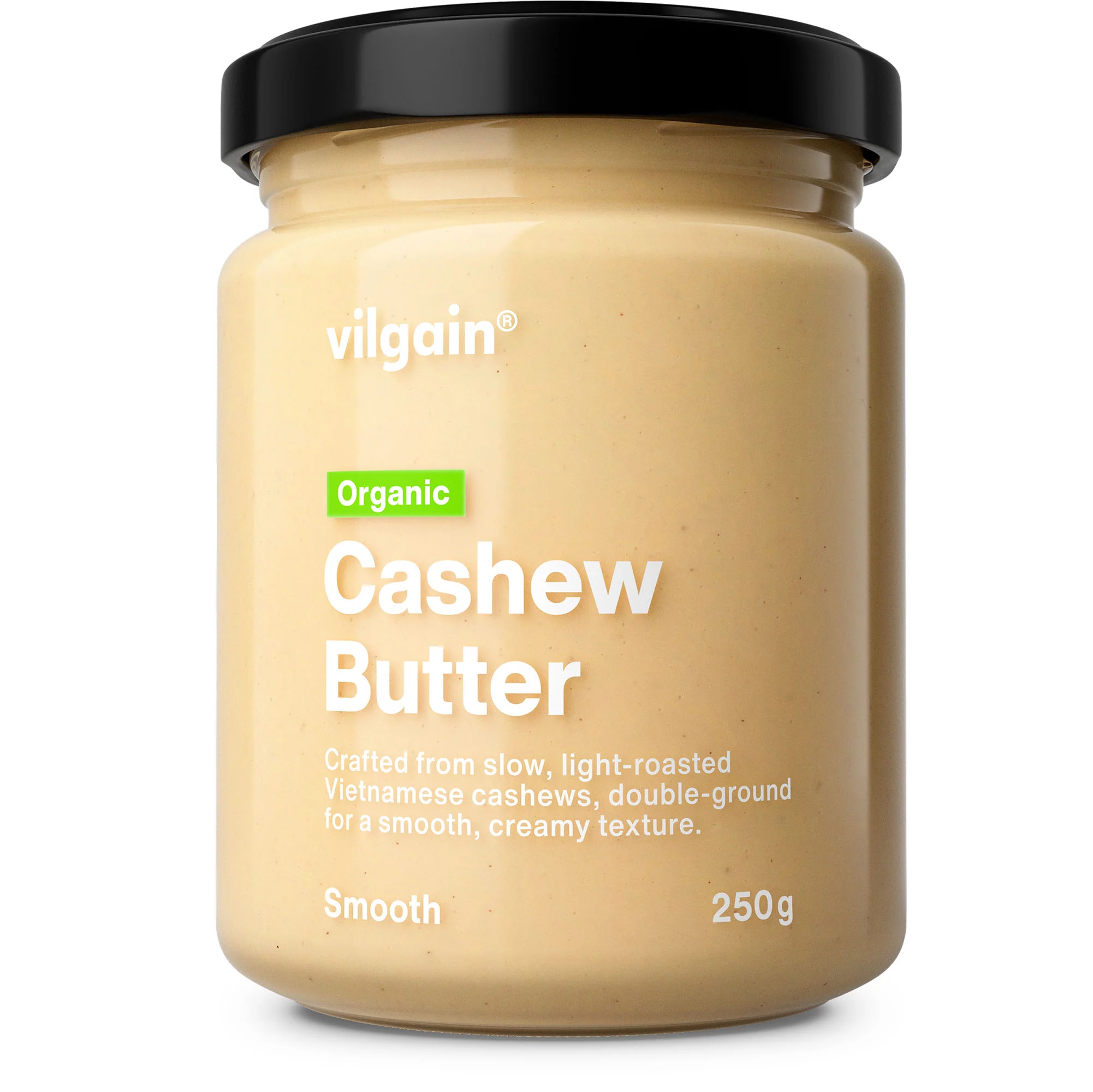 Vilgain Organic Light Roast Cashew butter 250g