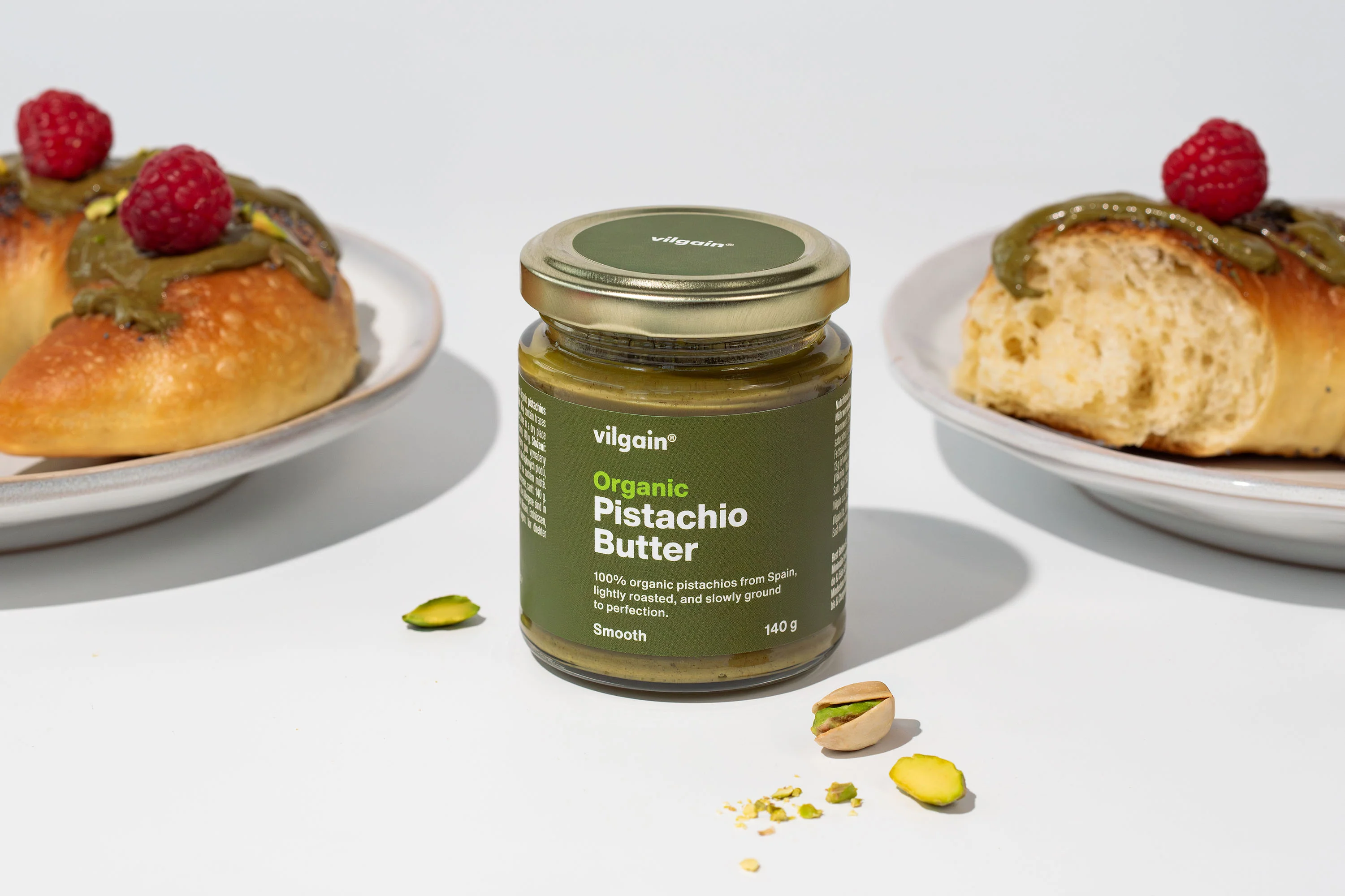 Vilgain Organic Pistachio butter 140g - Image 2