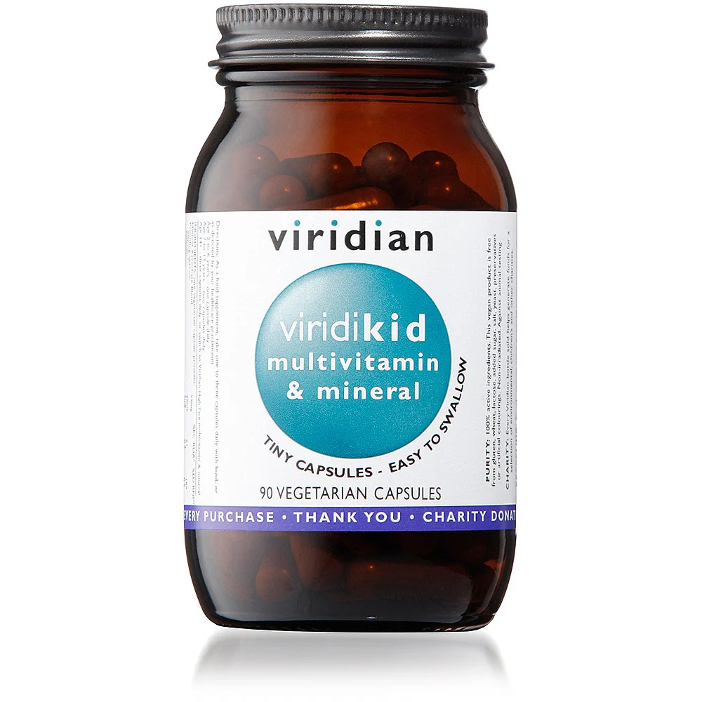 Viridian ViridiKid Multivitamin & Mineral 90 caps