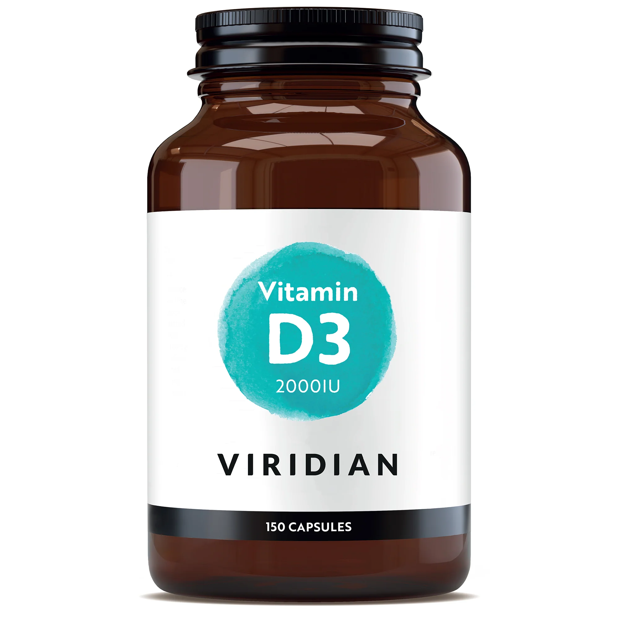 Viridian Vitamin D3 2000Iu Veg Caps 150 caps