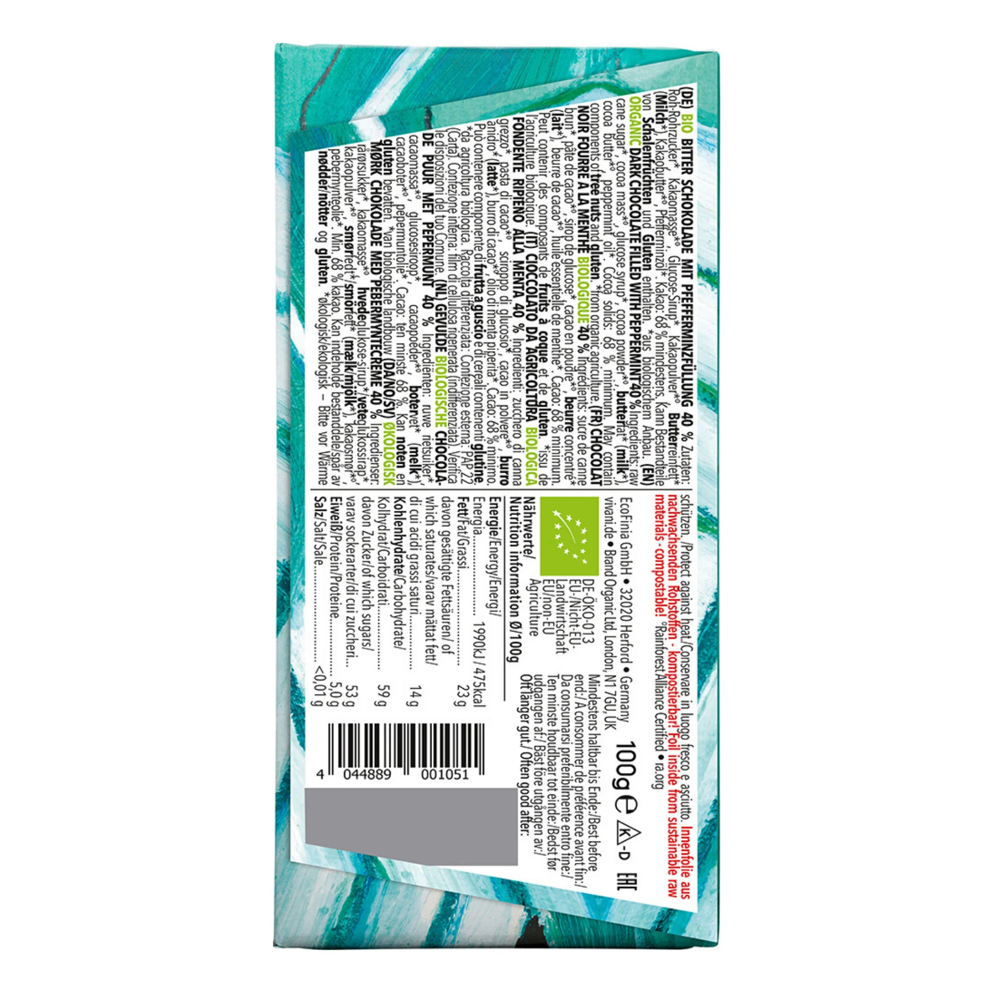 Vivani Fine Dark Peppermint 100g - Image 3