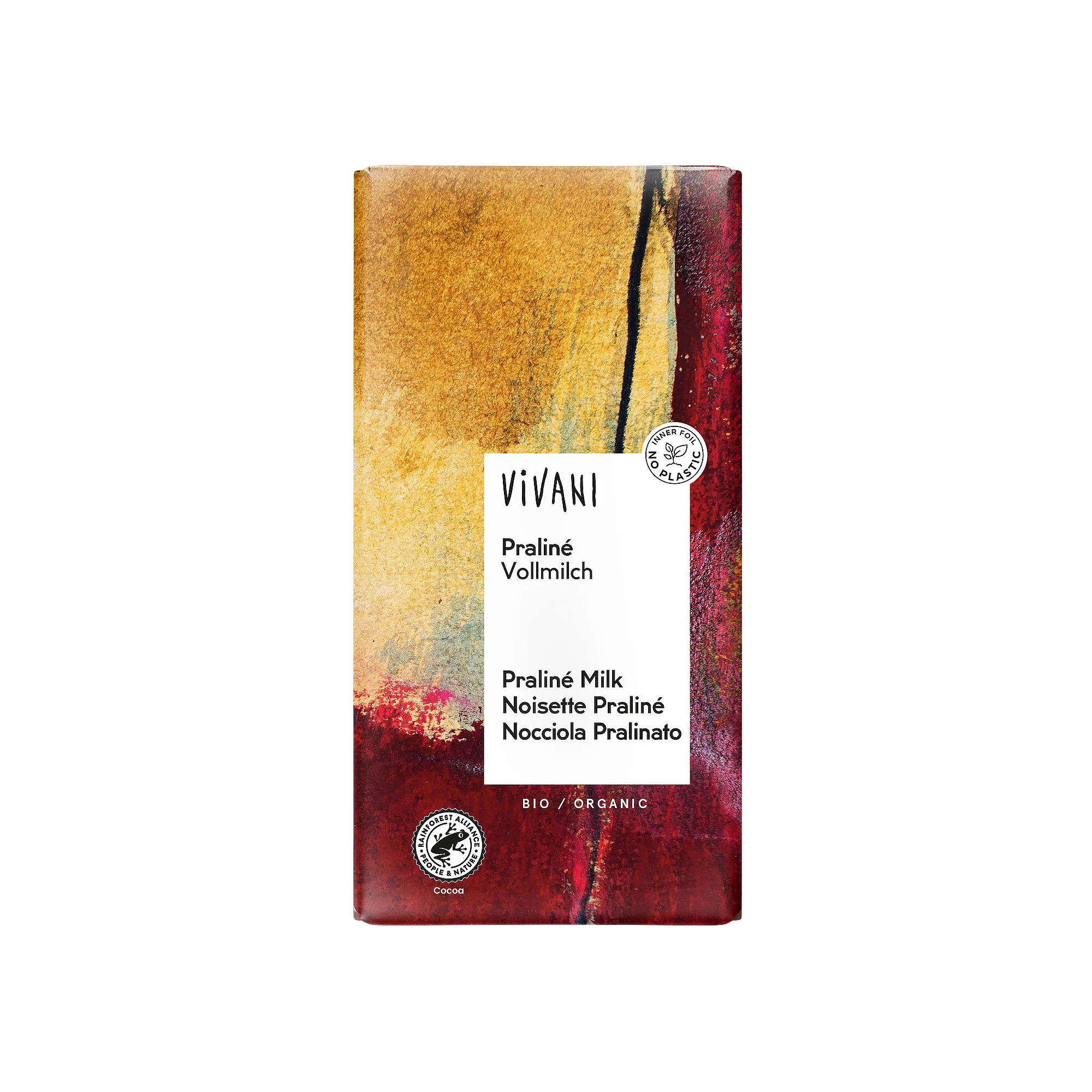 Vivani Praline Chocolate 100g