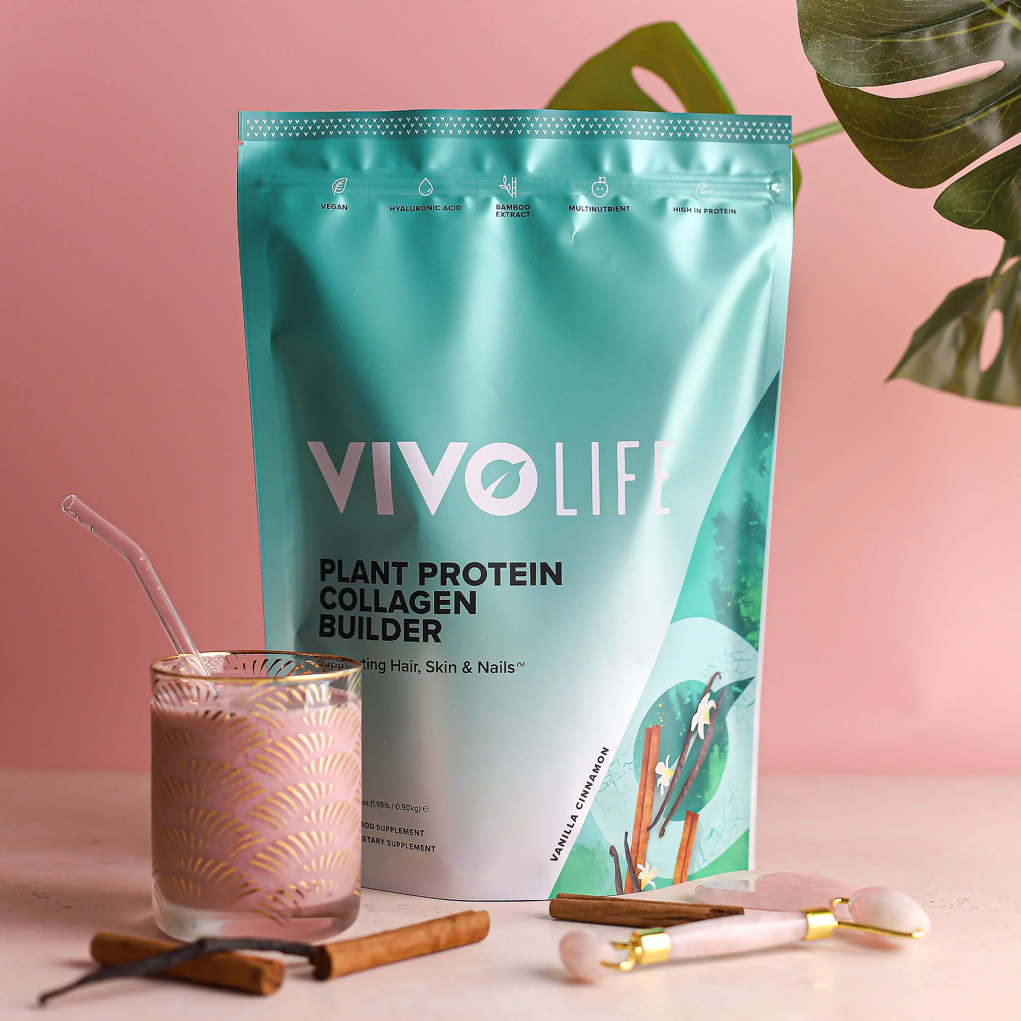 Vivo Life Collagen Builder: Vanilla Cinnamon 900g - Image 3