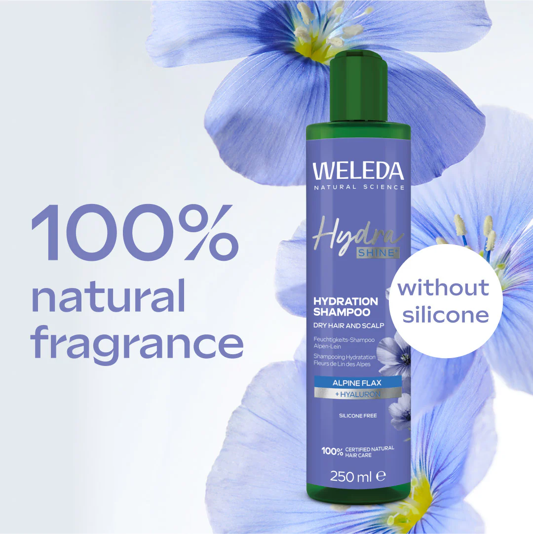 Weleda Hydra Shine Hydrating Shampoo 250ml - Image 2