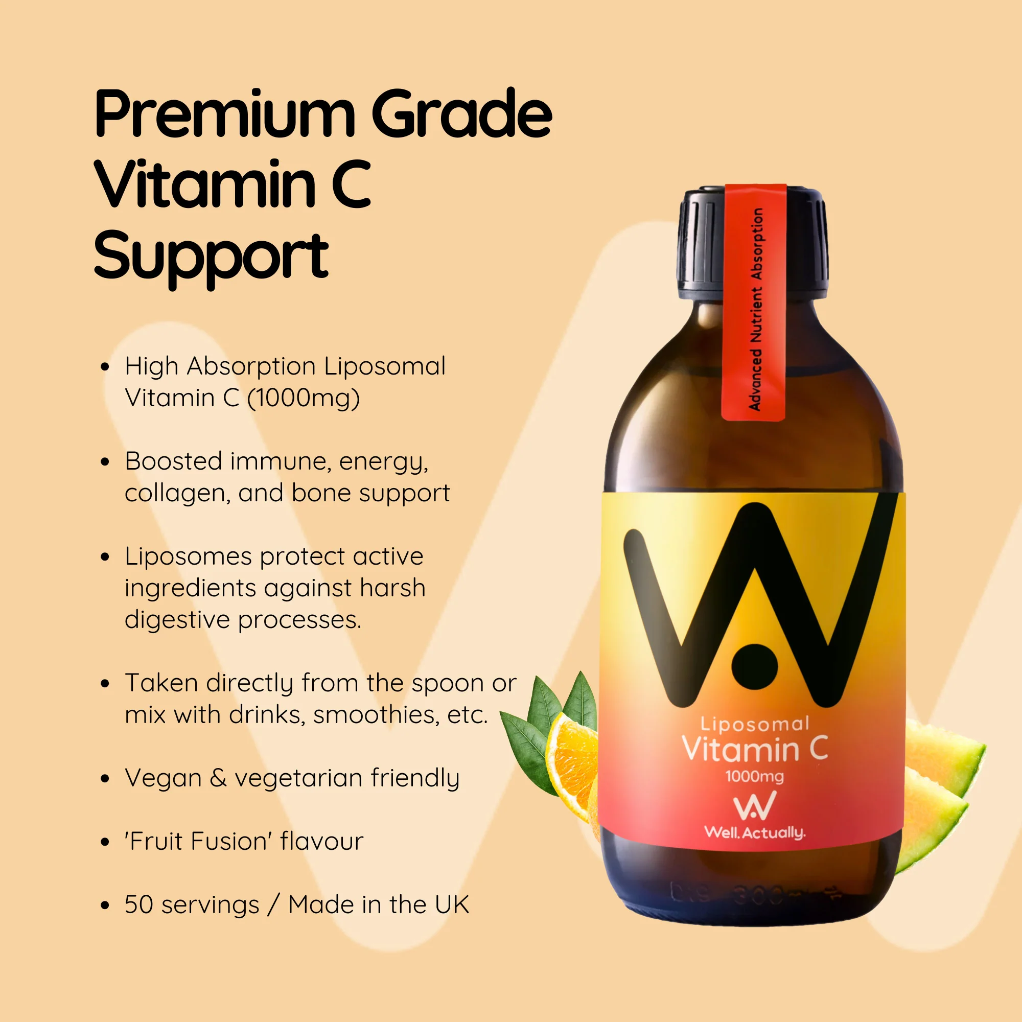 Well.Actually. Liposomal Vitamin C 1000mg 250ml - Image 5