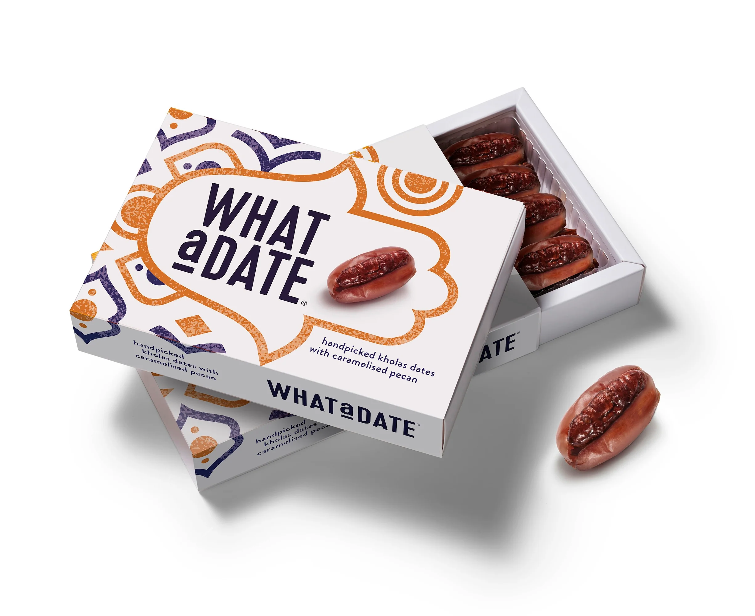 What a Date Pecan Large Box 12 pcs - Image 2