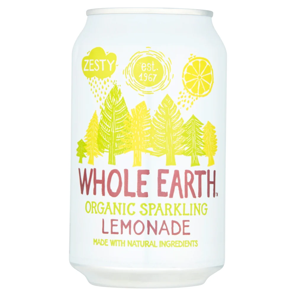 Whole Earth Sparkling Lemonade Drink 330ml