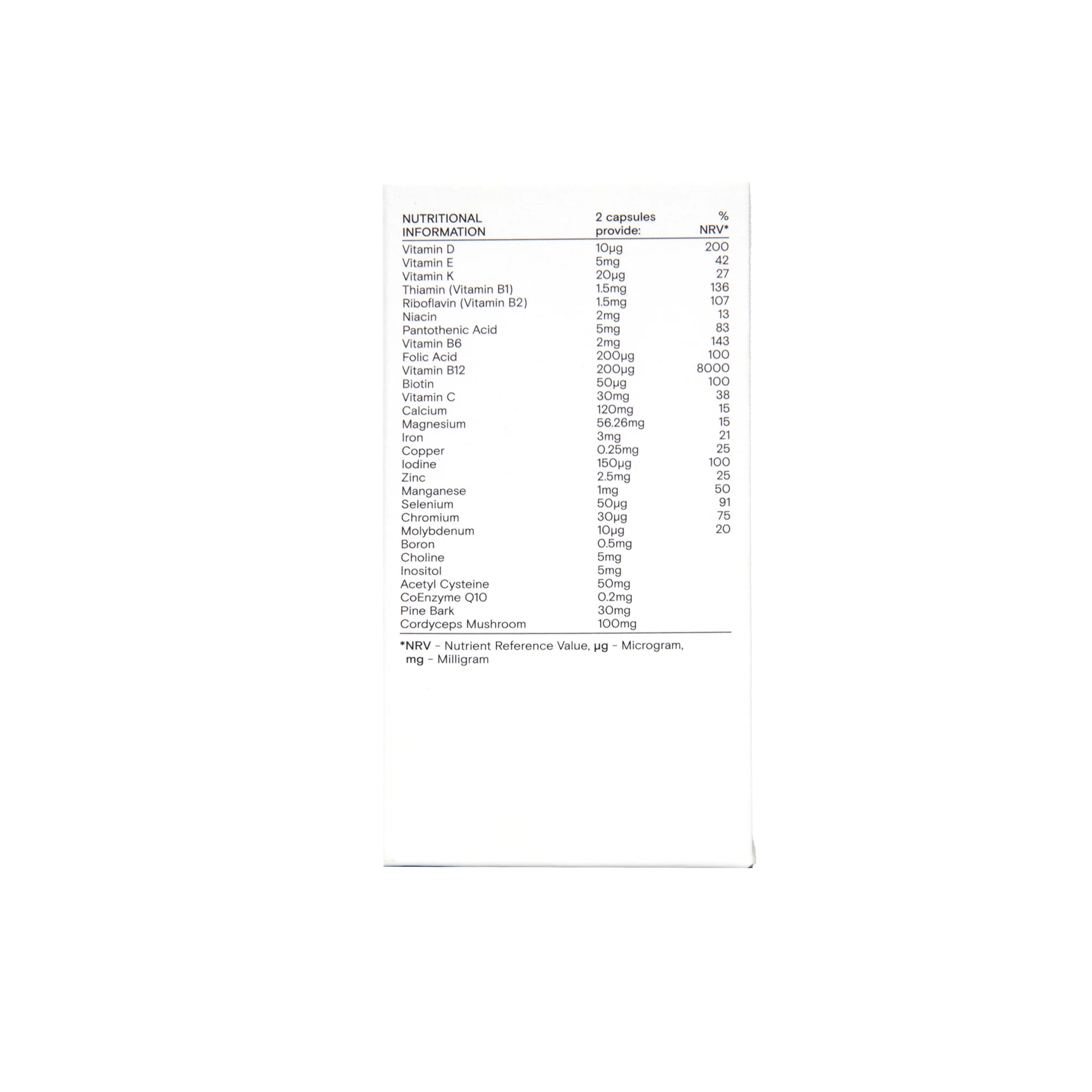 Wild Nutrition Fertility Support for Men 60 caps - Image 3