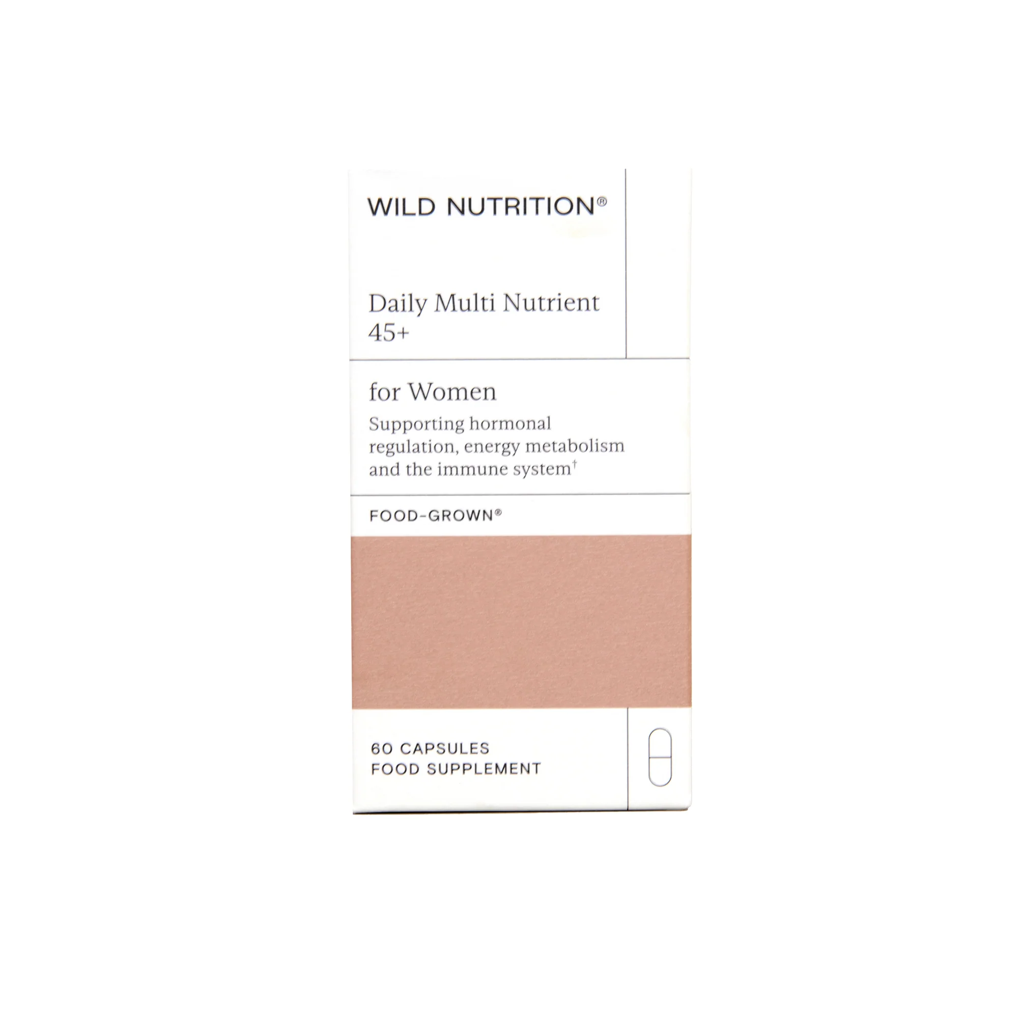 Wild Nutrition Daily Multi Nutrient 45+ for Women 60 caps - Image 2