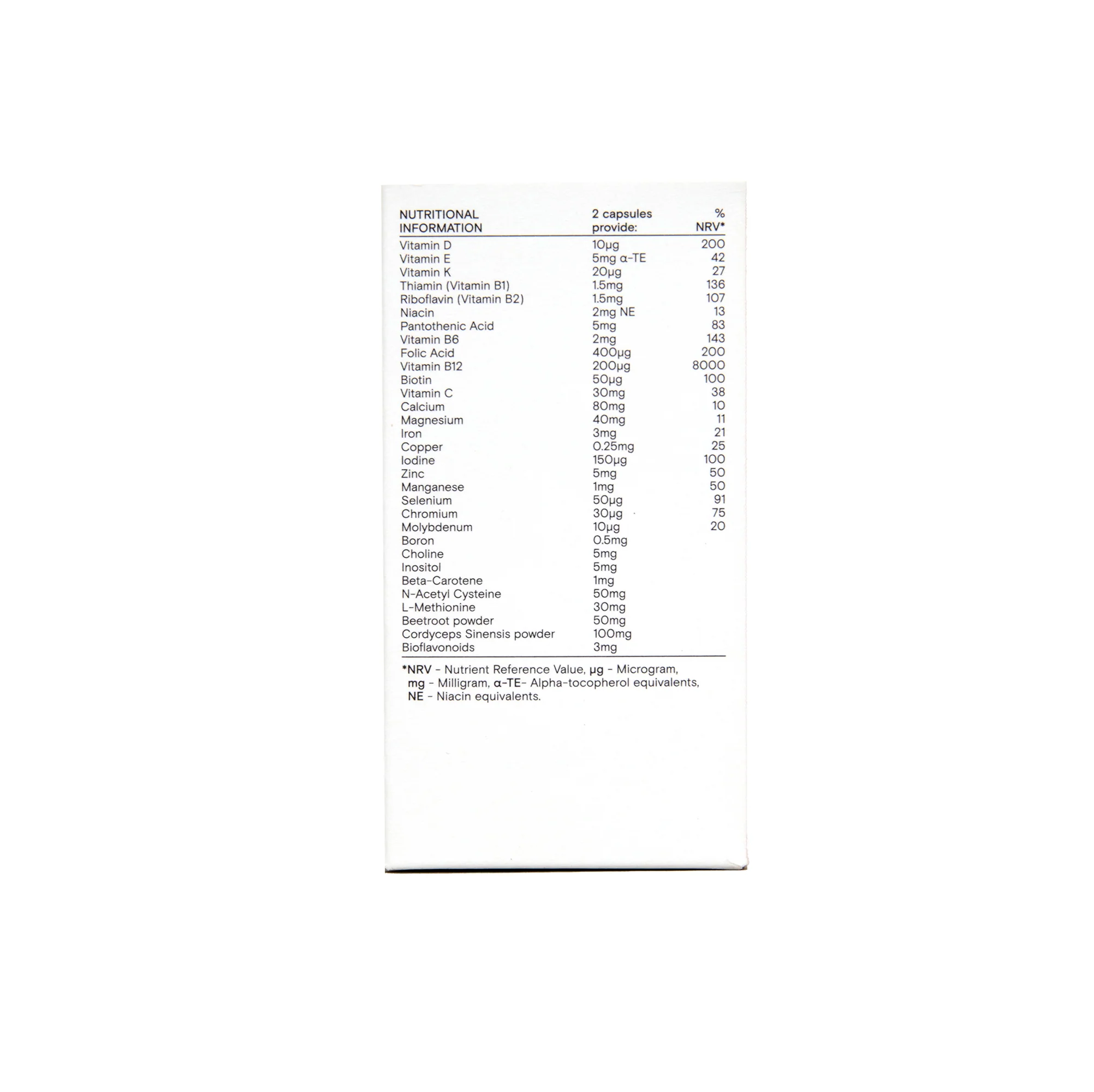 Wild Nutrition Fertility Support for Women 60 caps - Image 2
