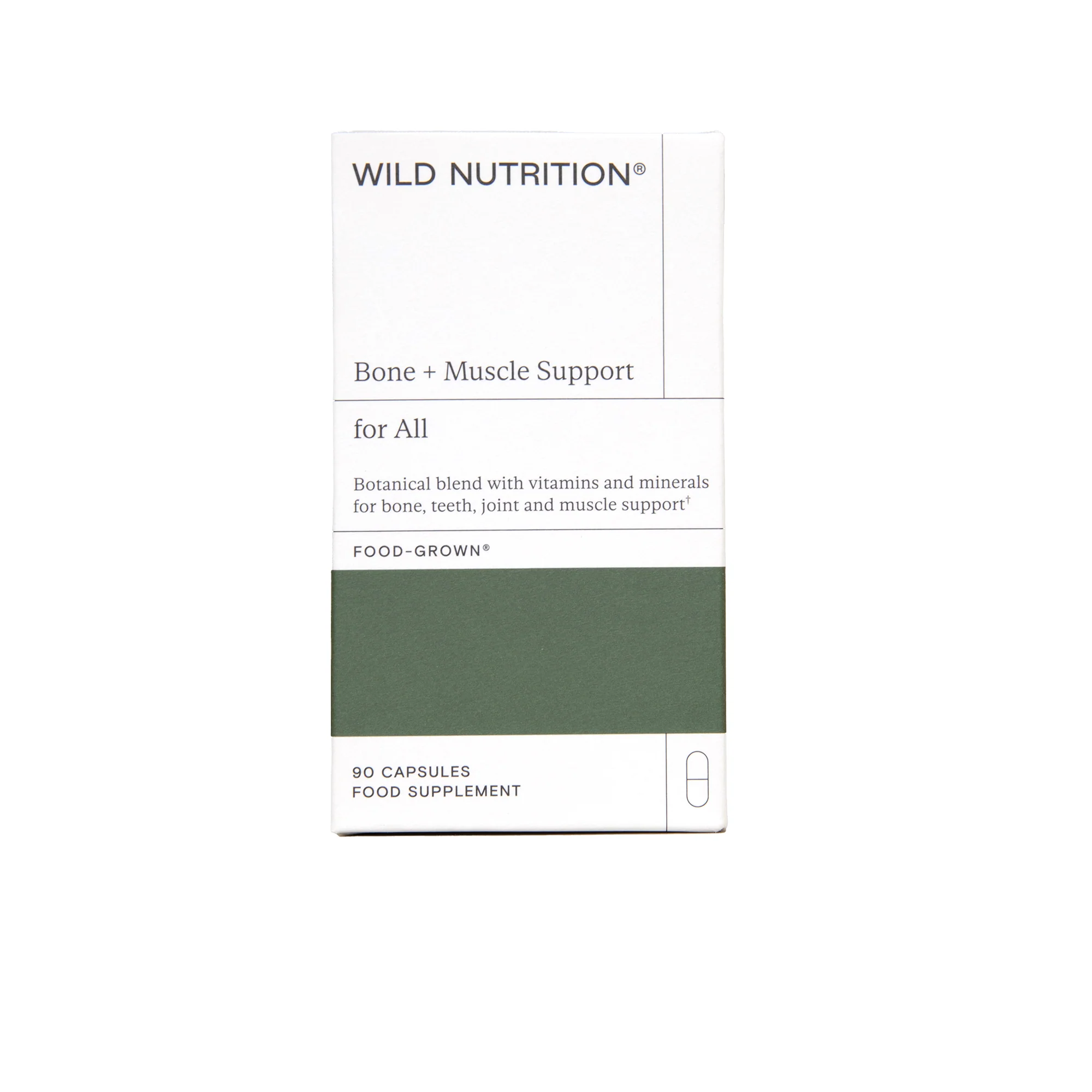 Wild Nutrition Bone & Muscle Support 90 caps - Image 2