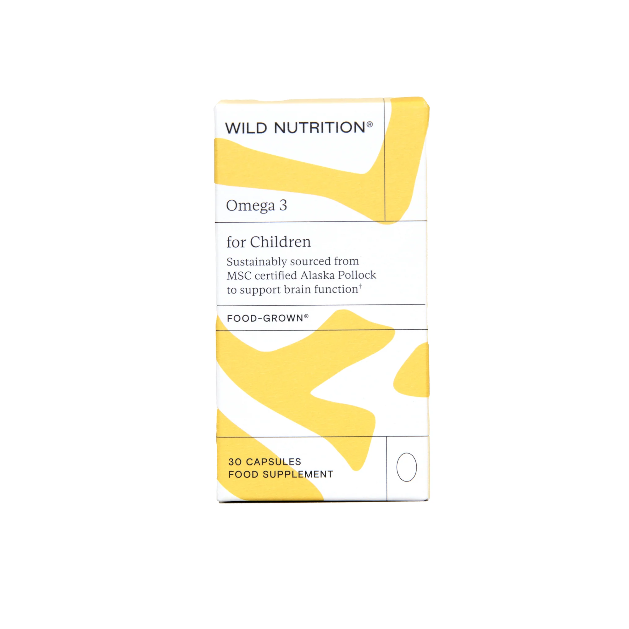 Wild Nutrition Omega 3 for Children 30 caps - Image 2