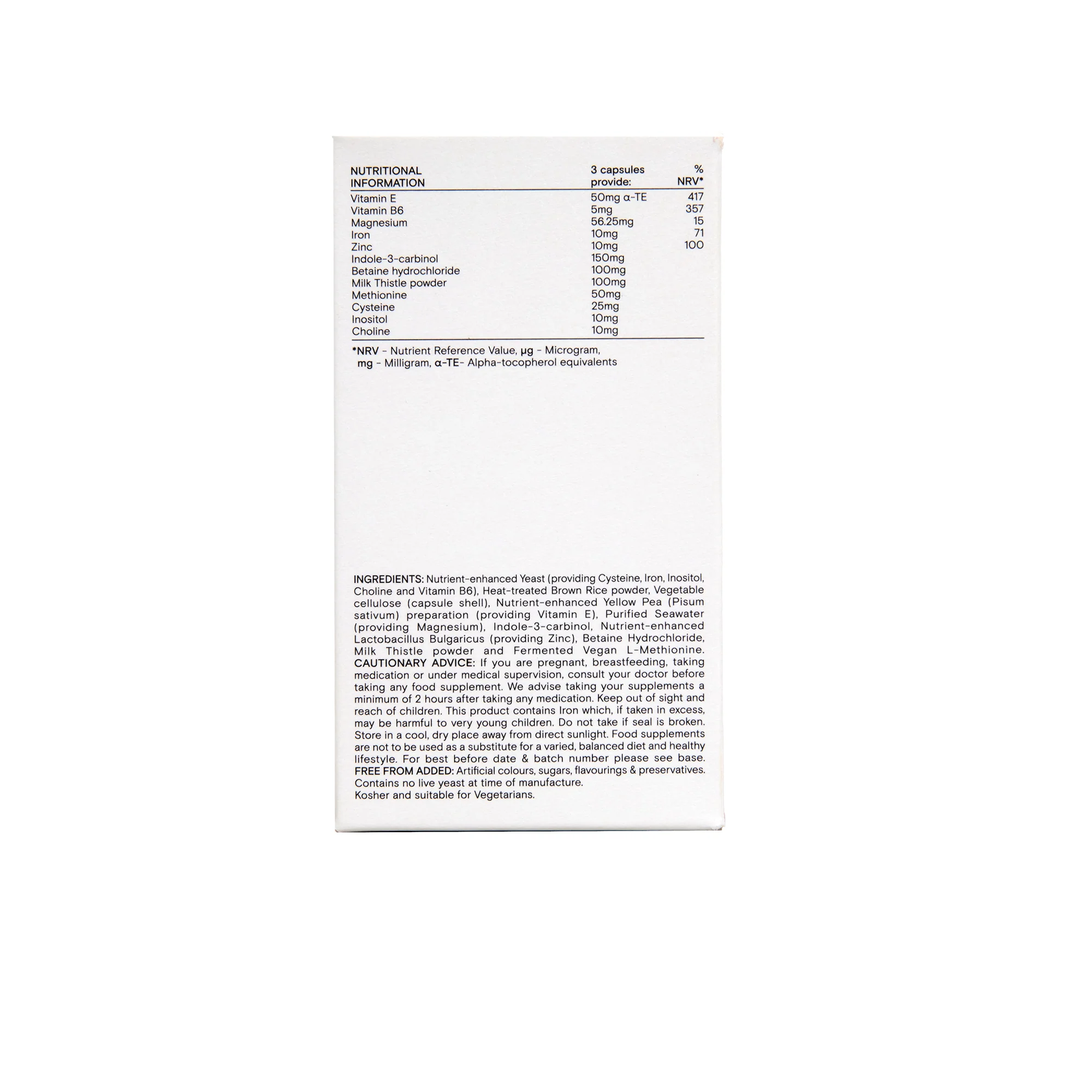 Wild Nutrition Endo Support 60 caps - Image 3
