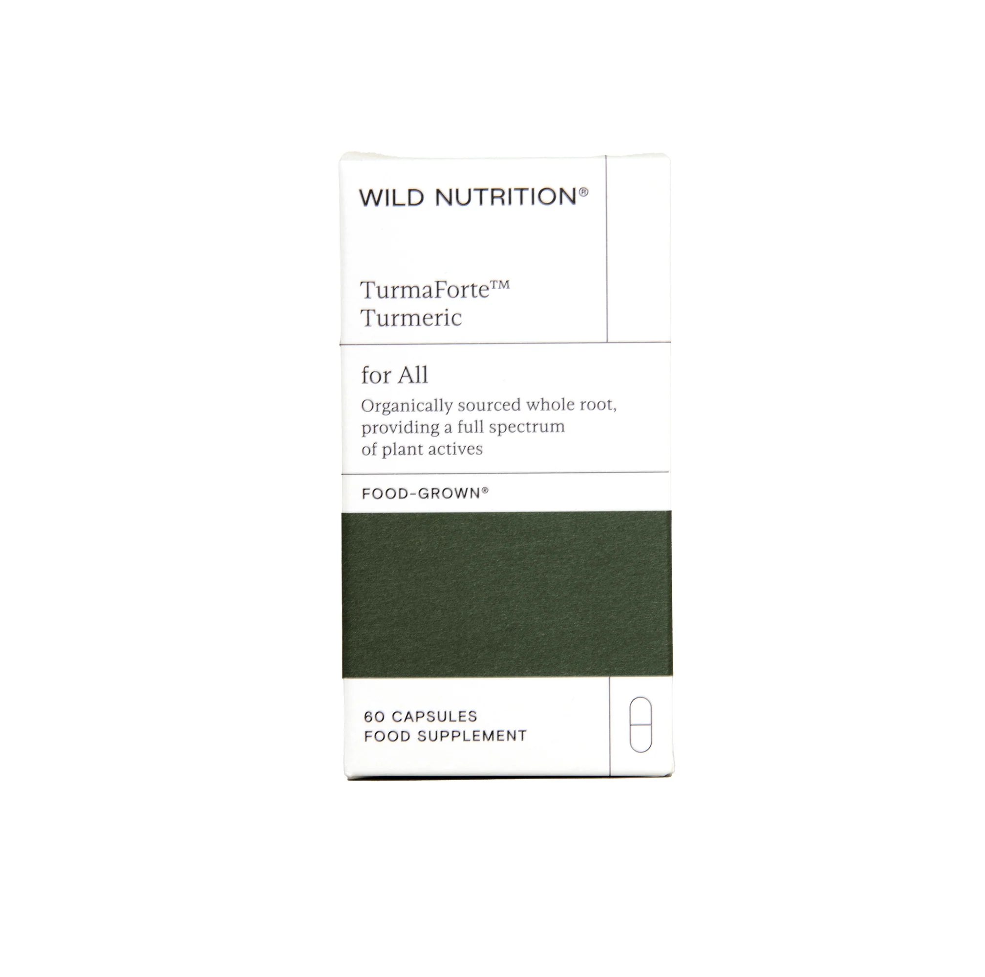 Wild Nutrition Turmaforte Turmeric Jar 60 caps - Image 2