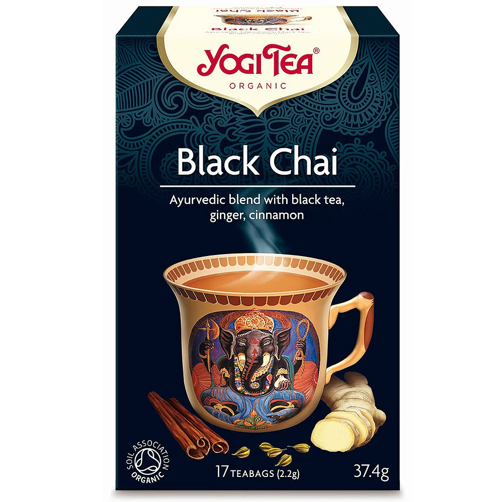 Yogi Black Chai Tea 17 Bags