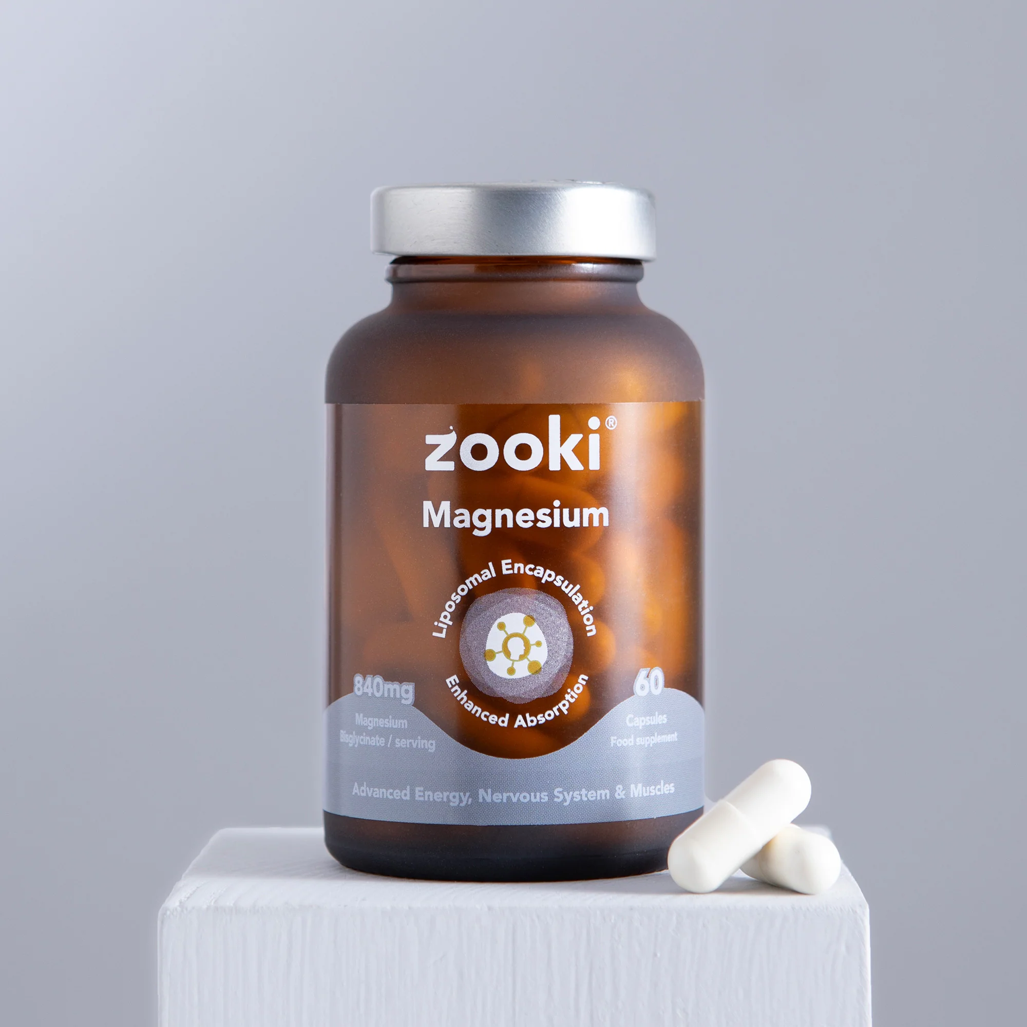 Zooki Liposomal Magnesium 60 caps - Image 2