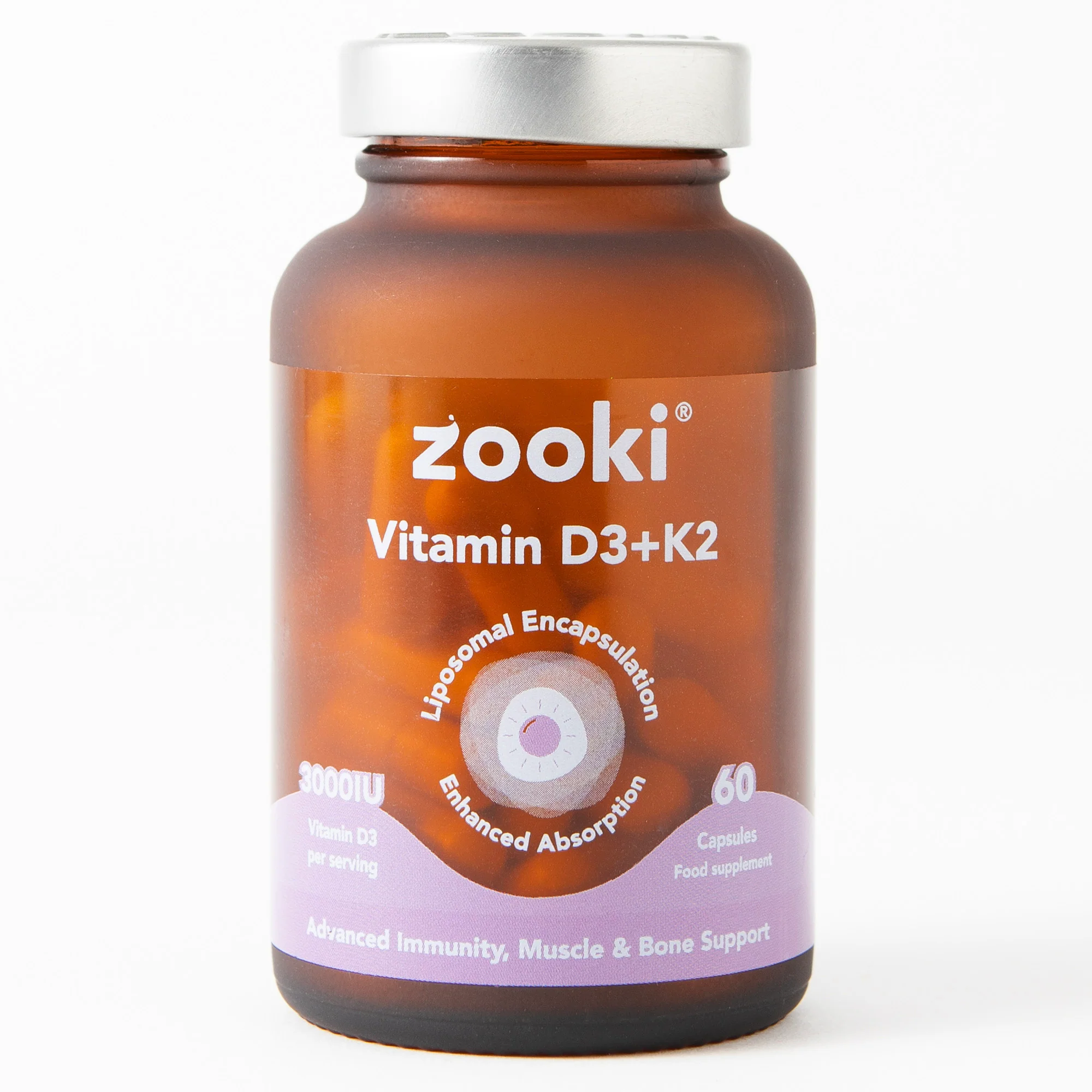 Zooki Liposomal Vitamin D 60 caps